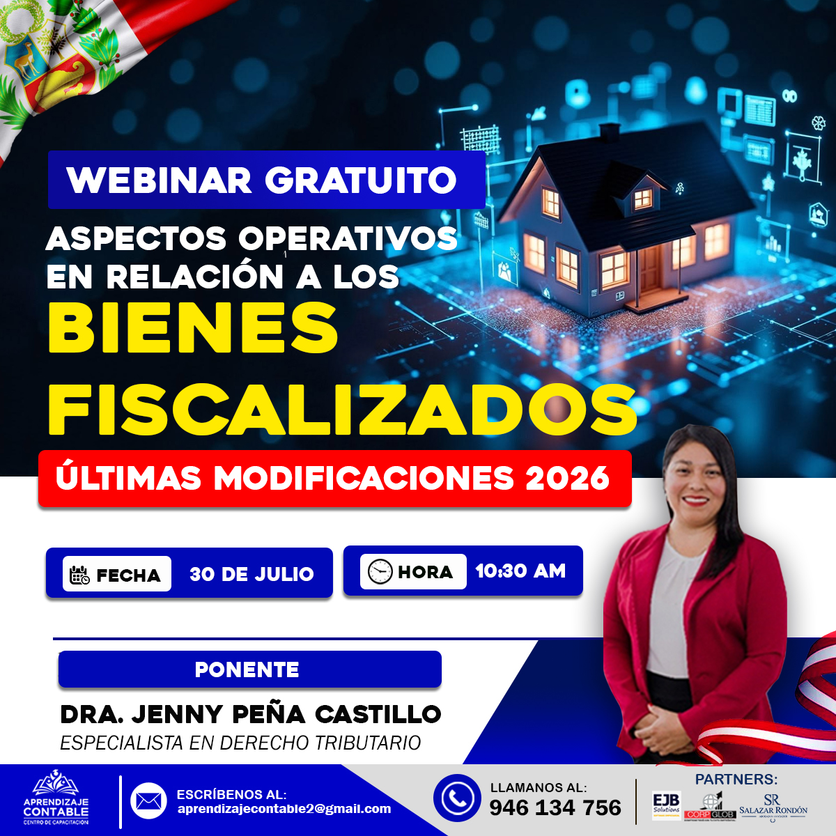 Webinar ASPECTOS OPERATIVOS EN RELACIÓN A LOS BIENES FISCALIZADOS  - ÚLTIMAS MODIFICACIONES 2026